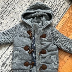 Zara Sweater Jacket size 3-4